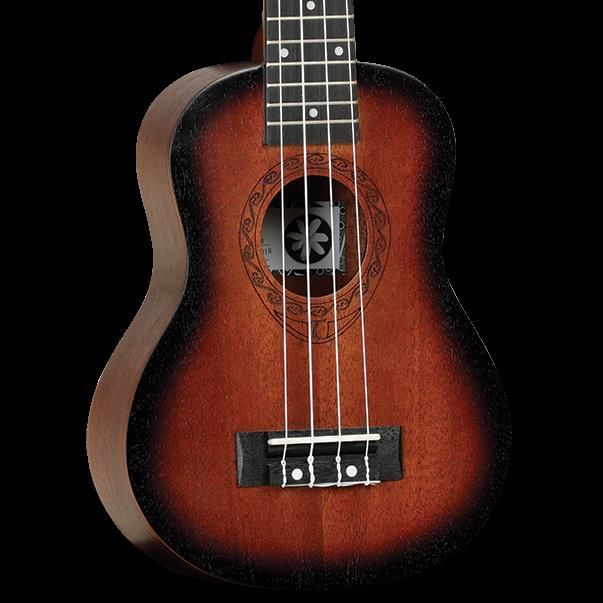 Tanglewood Tiare Soprano Ukulele - Sunburst Satin Mahogany