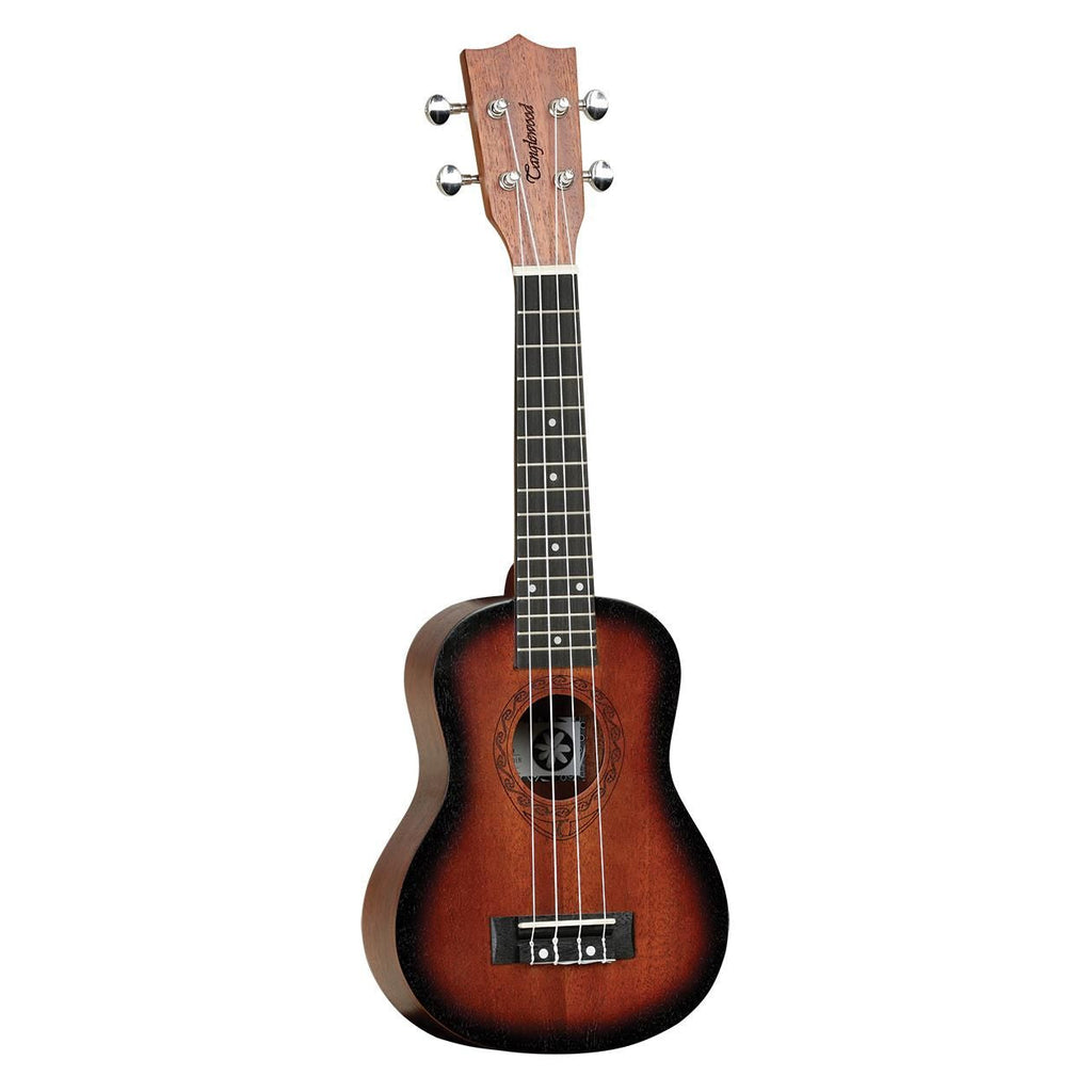 Tanglewood Tiare Soprano Ukulele - Sunburst Satin Mahogany