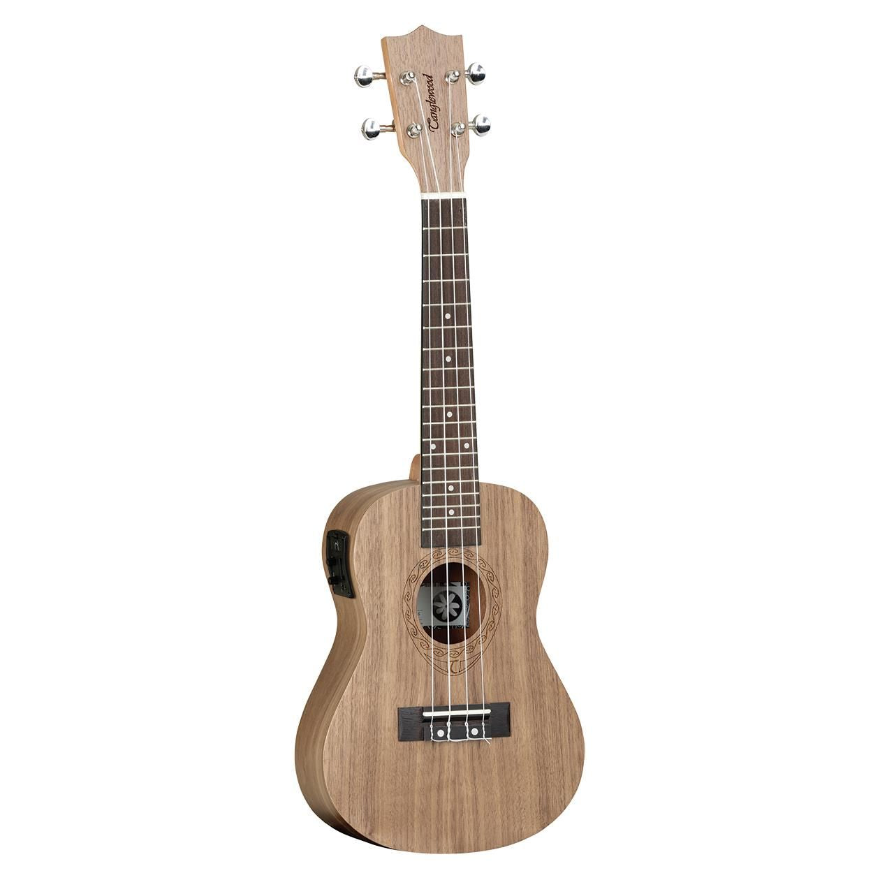 Tanglewood Tiare Concert Ukulele with Pickup - Natural Satin Black Walnut