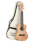 Tanglewood Tiare Concert Ukulele with Gig Bag - Luxury Satin Flamed Mahogany