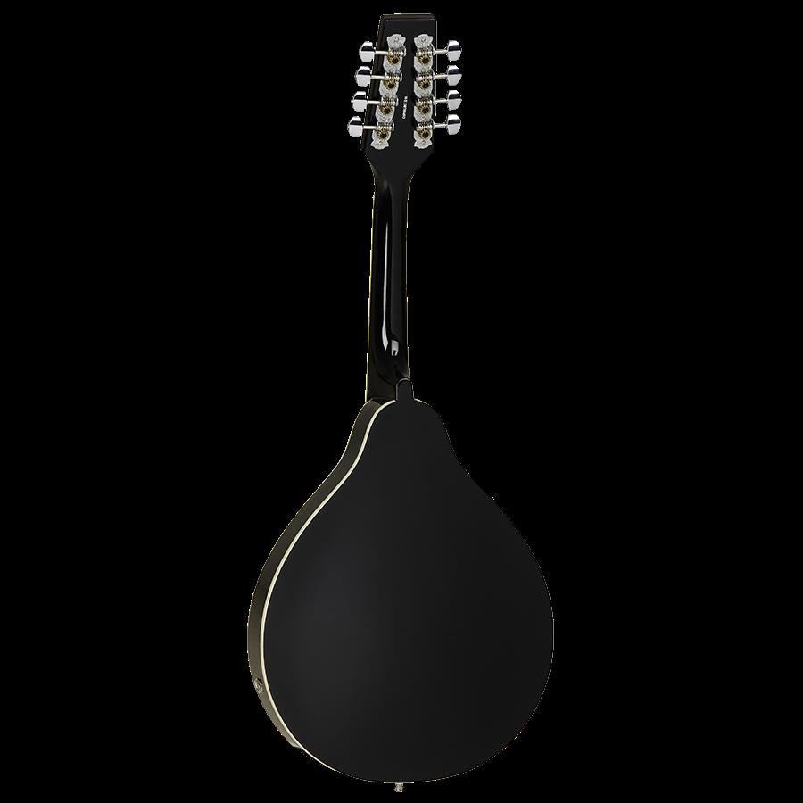 Tanglewood Union Series TWMTBKPE Teardrop Mandolin with Pickup - Black