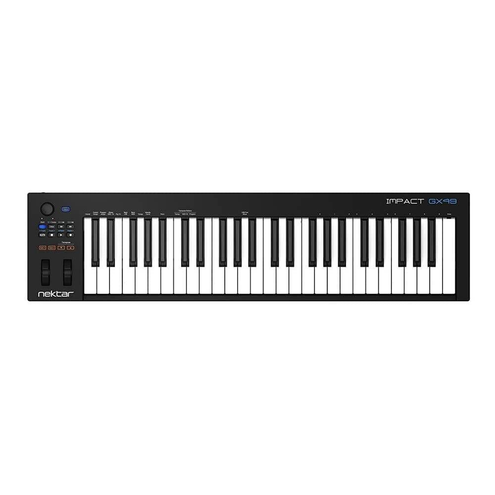 Nektar Impact GX49 49 Full Size Key USB MIDI DAW Controller Keyboard Velocity Sensitive
