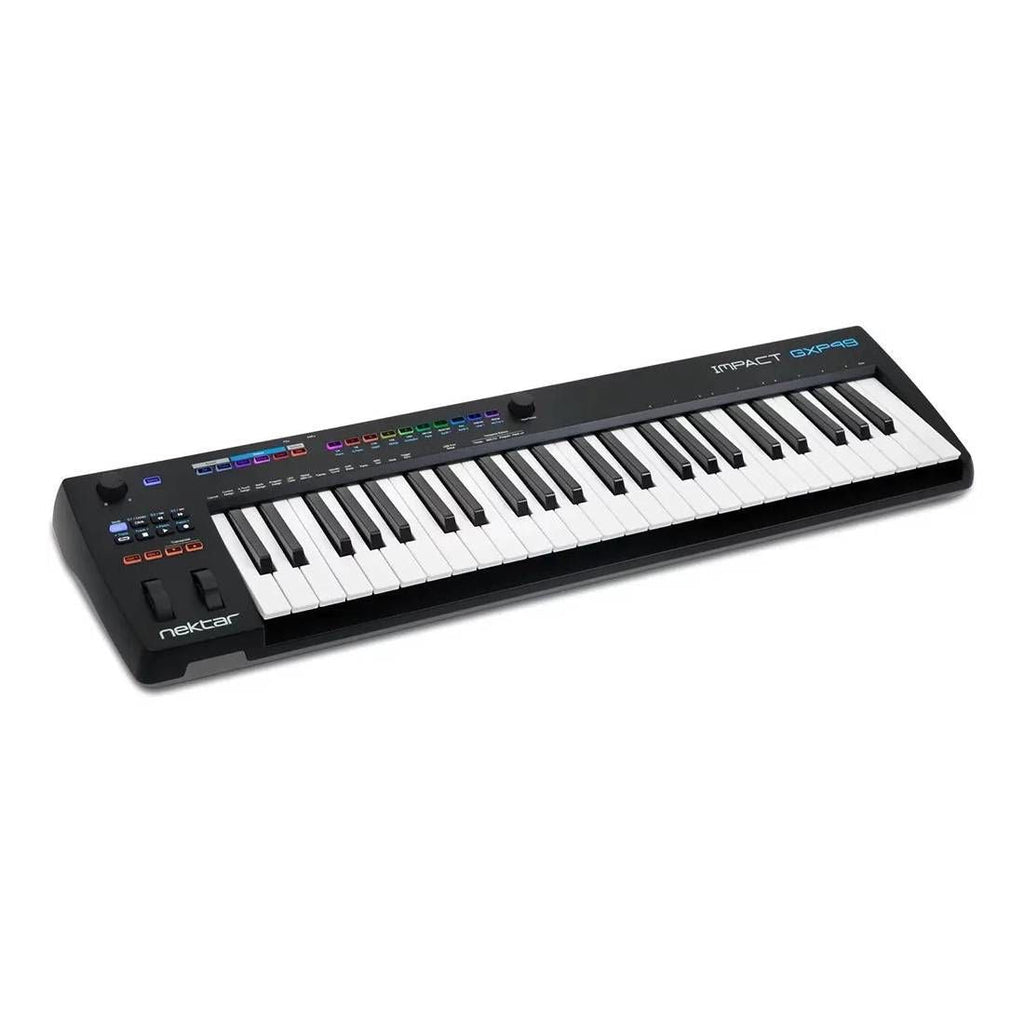 Nektar Impact GXP49 49 Full Size Key USB MIDI DAW Controller Keyboard Semi-weighted with Velocity & Aftertouch