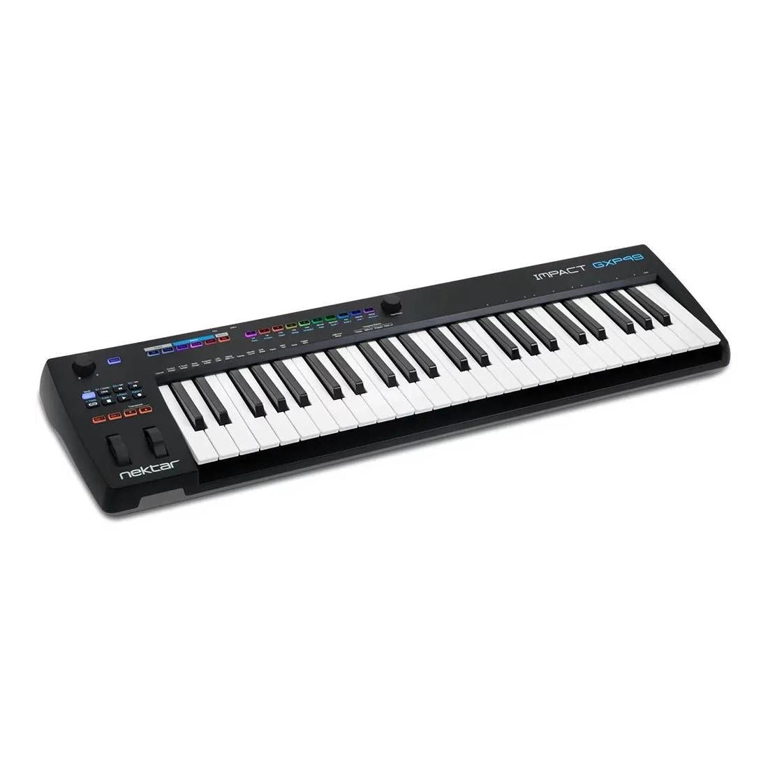 Nektar Impact GXP49 49 Full Size Key USB MIDI DAW Controller Keyboard Semi-weighted with Velocity & Aftertouch