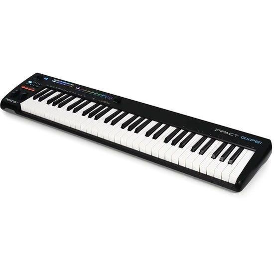 Nektar Impact GXP61 61 Full Size Key USB MIDI DAW Controller Keyboard Semi-weighted with Velocity & Aftertouch