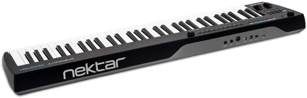 Nektar Impact GXP61 61 Full Size Key USB MIDI DAW Controller Keyboard Semi-weighted with Velocity & Aftertouch