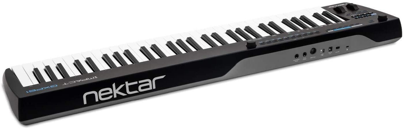 Nektar Impact GXP61 61 Full Size Key USB MIDI DAW Controller Keyboard Semi-weighted with Velocity & Aftertouch
