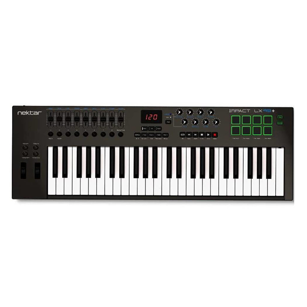 Nektar Impact LX49+ 49 Full Size Key USB MIDI DAW Controller - BONUS OFFER