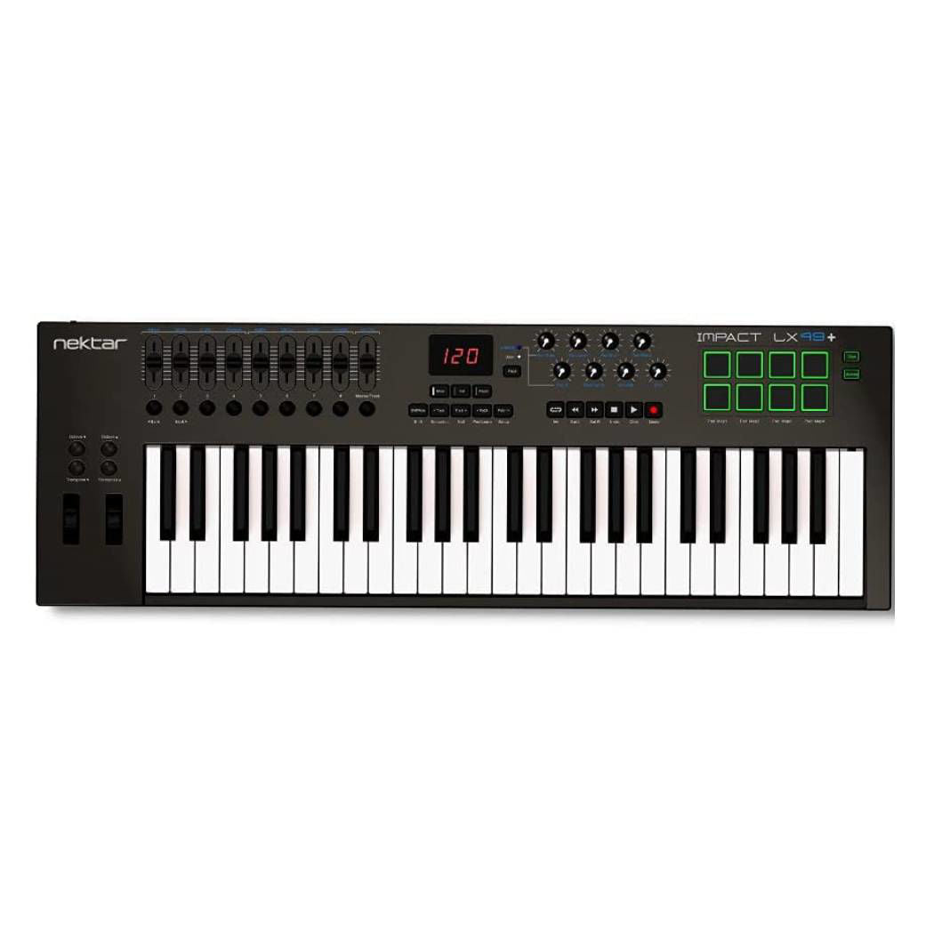 Nektar Impact LX49+ 49 Full Size Key USB MIDI DAW Controller - BONUS OFFER