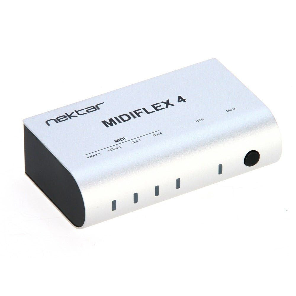 Nektar MIDIFLEX 4 USB MIDI Interface with Standalone 2->1 Merge & 1->3 Split Functionality