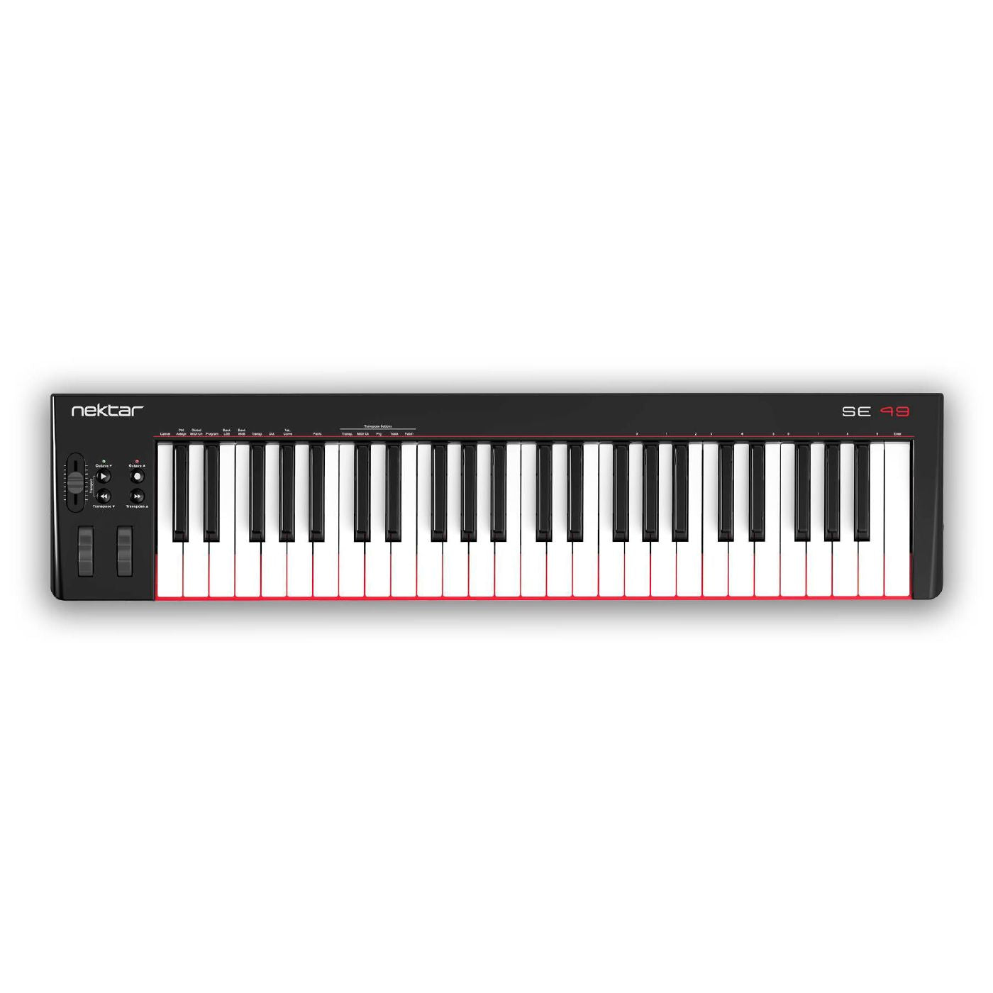 Nektar SE49 Entry Level 49-note Velocity Sensitive Full Size Keys USB MIDI DAW Controller Keyboard