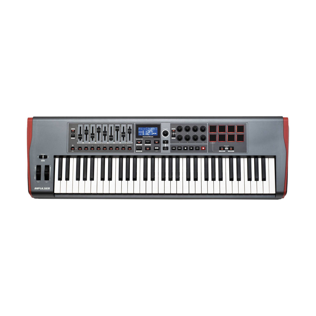 Novation Impulse 61-Key USB/MIDI Controller Keyboard