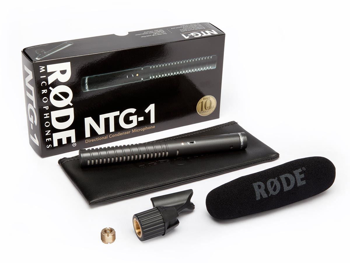 Rode NTG1 Shotgun Condenser Microphone