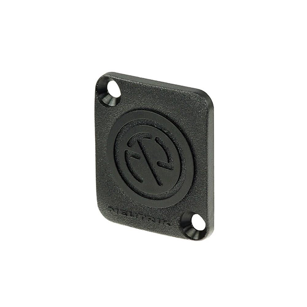 Neutrik DBA BL Blank Cover Plate for D Sized Cutouts