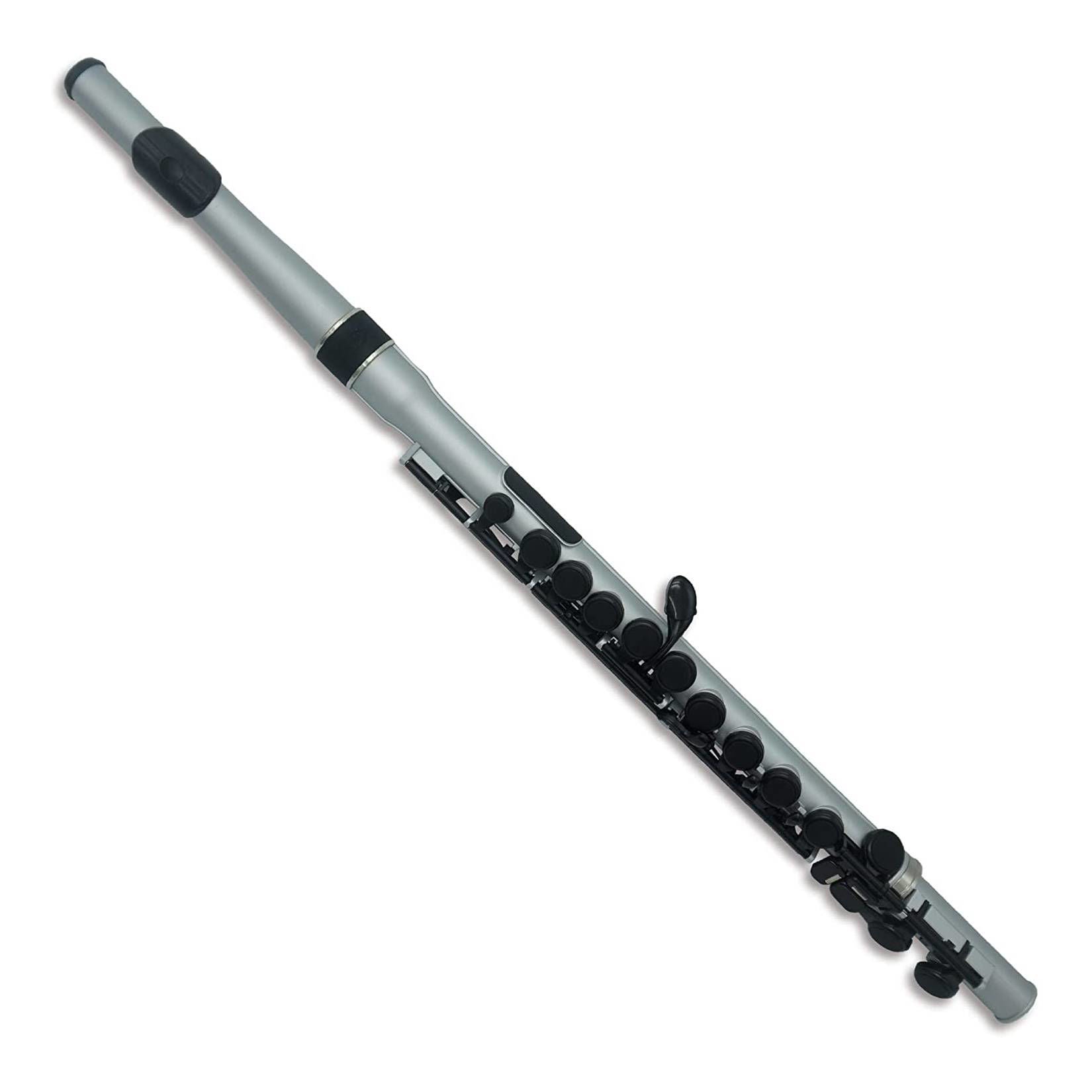 Nuvo Student Flute 2.0 ABS Plastic C-Foot Silver & Black
