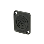 Neutrik DBA BL Blank Cover Plate for D Sized Cutouts