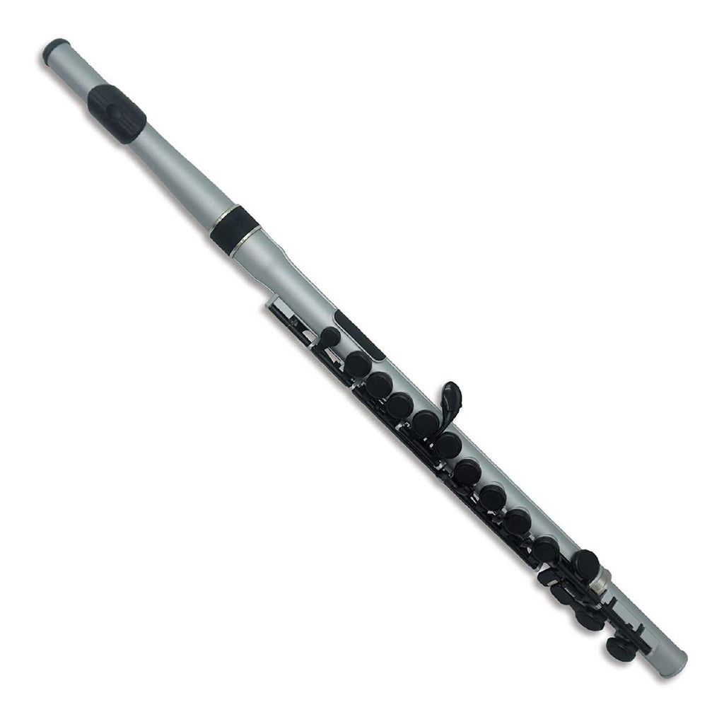 Nuvo Student Flute 2.0 ABS Plastic C-Foot Silver & Black
