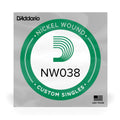Daddario 038 Single Nickel Wound Guitar String
