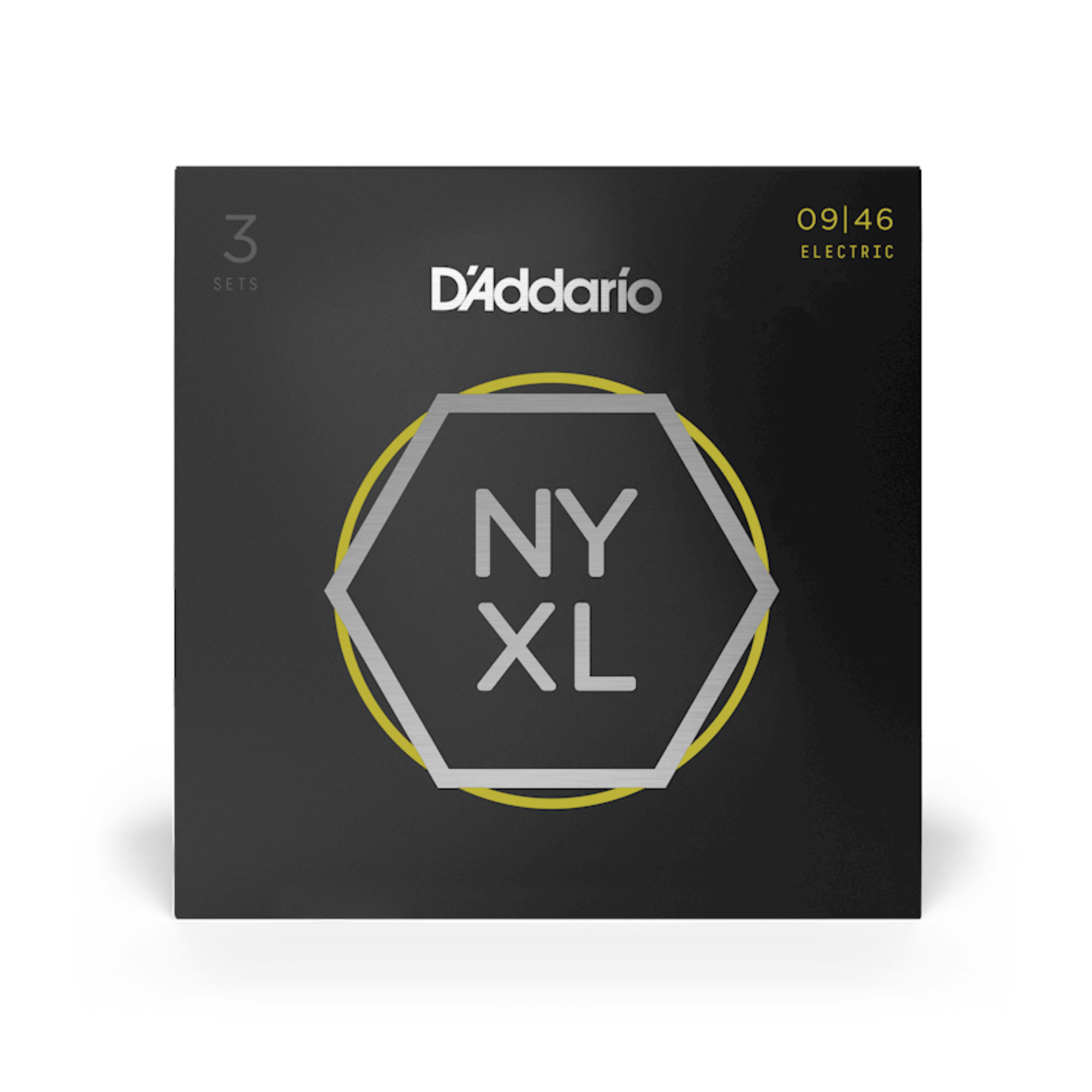 D'Addario NYXL946-P Electric Guitar Strings - 9-46 3 Pack