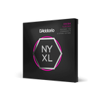 D'Addario NYXL0984SB electric guitar strings for Strandberg 8-string guitar, featuring a set from 9 to 84 gauge.