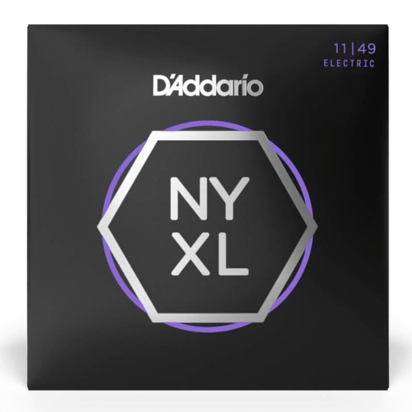 D'Addario NYXL1149 11-49 Medium Nickel Wound Electric Guitar Strings