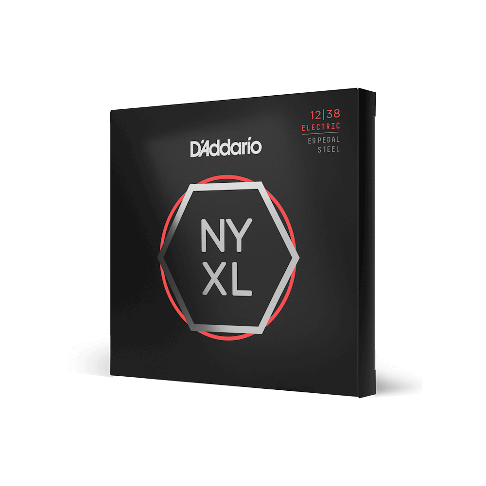 D'Addario NYXL1238PS E9 Pedal Steel Guitar Strings - 12-38