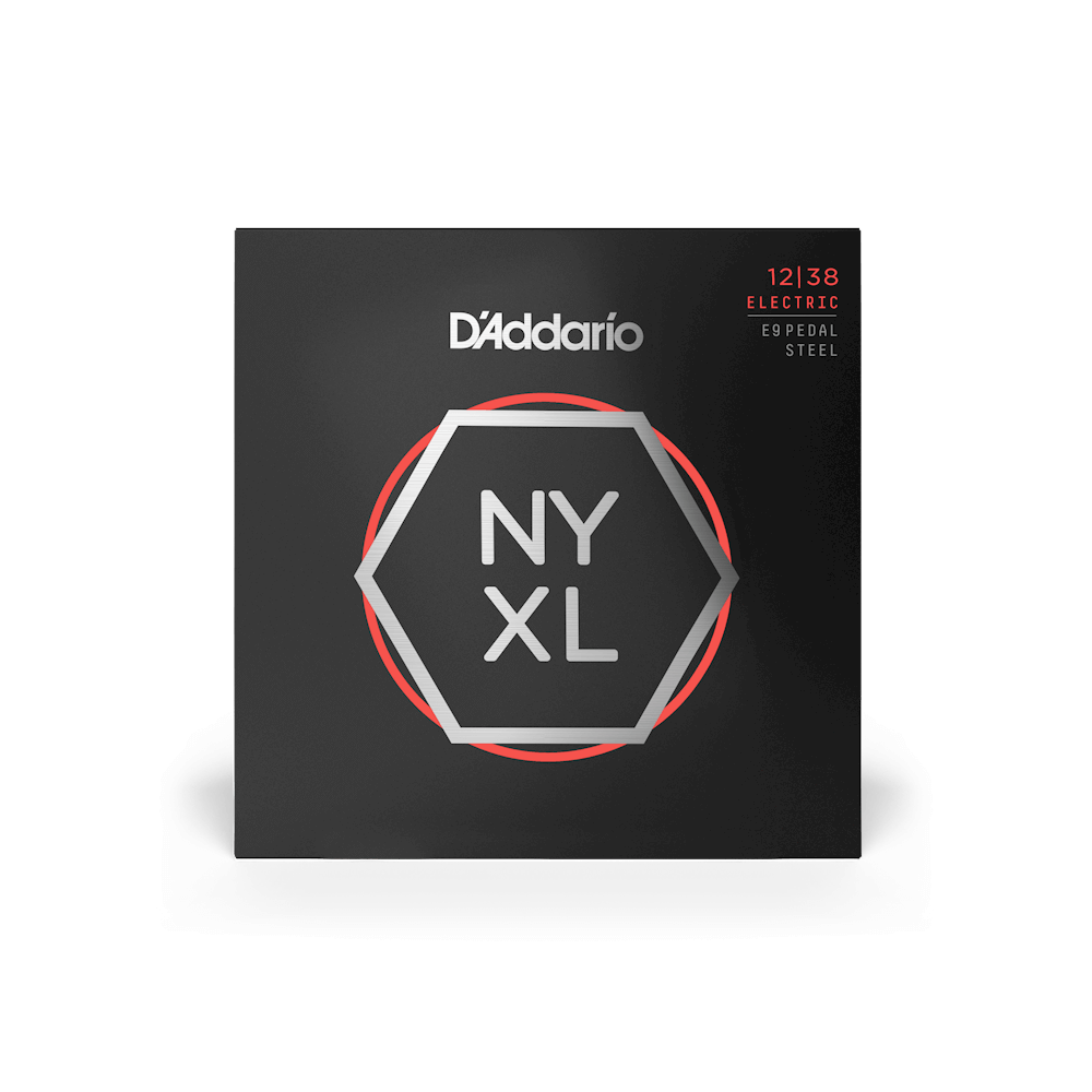 D'Addario NYXL1238PS E9 Pedal Steel Guitar Strings - 12-38