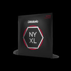 D'Addario NYXL1254 heavy nickel wound electric guitar strings set, 12-54 gauge, with packaging visible.