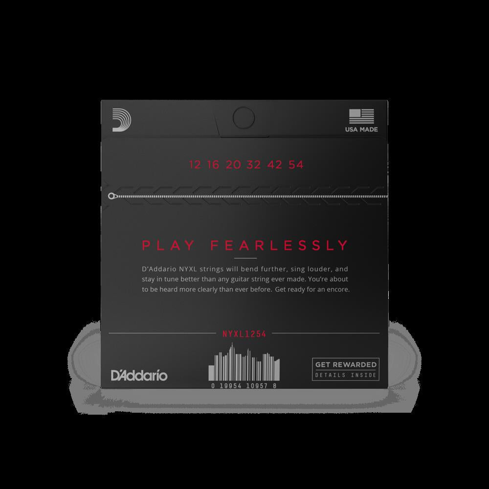 D'Addario NYXL1254 12-54 Heavy Nickel Wound Electric Guitar Strings