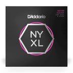 D'Addario NYXL32130 light gauge 6-string bass guitar strings set, featuring durable nickel-plated steel construction for rich tone.