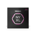 D'Addario NYXL45100SL bass strings, super long scale, 45-100 gauge, metal wound for deep tone and durability.