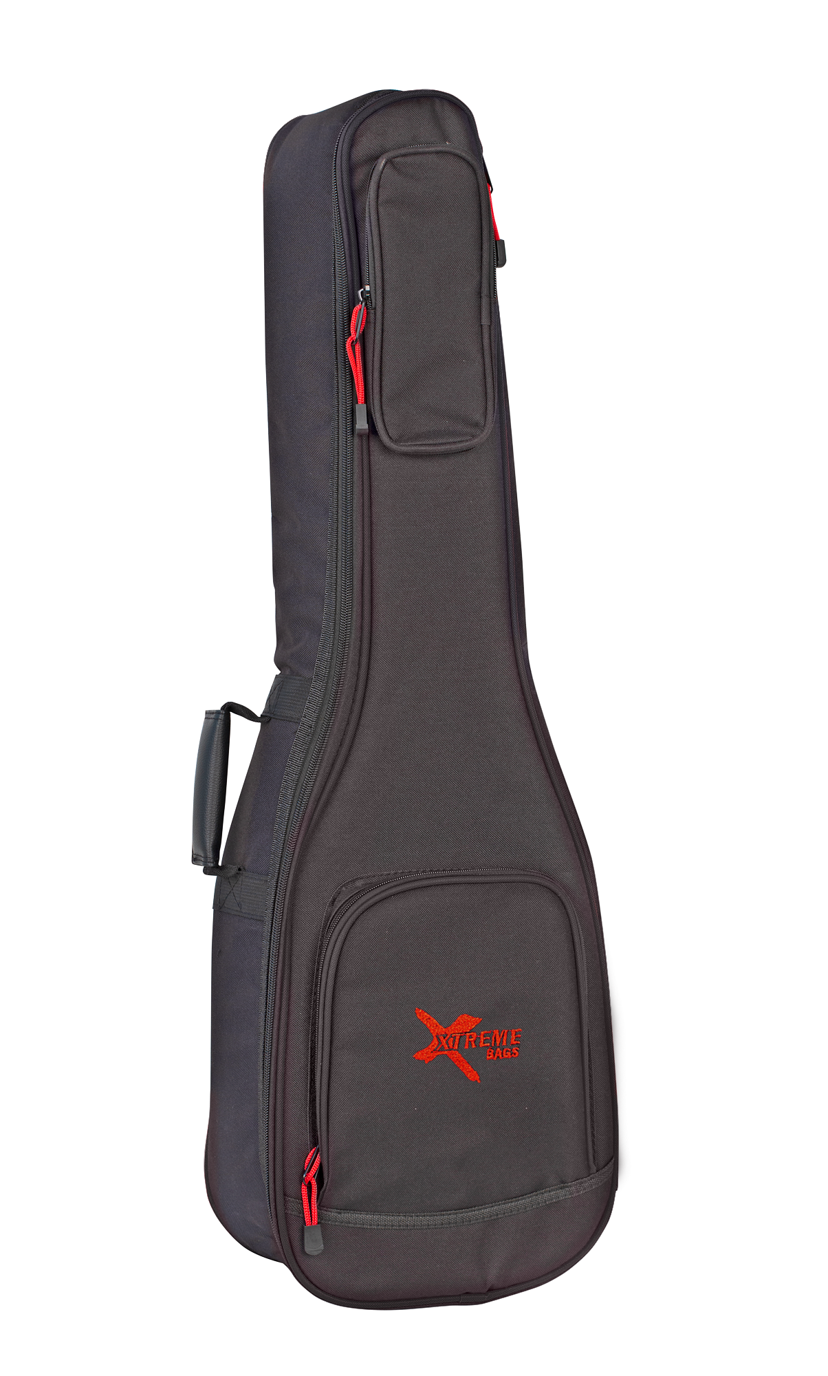 Xtreme Baritonetone Ukulele Bag showing padded exterior and zipper closure for baritone ukulele protection and transport