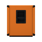 Orange OBC115C 1x15 bass speaker cabinet with orange grille and black enclosure, designed for bass amplifiers.