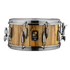 SONOR limited edition 13x6.5 black Limba snare drum with unique finish, showcasing its distinctive wood grain and craftsmanship.