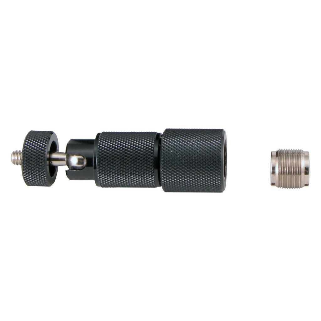 Roland OP-MSA1 mic stand adapter for Edirol R-09 recorder, showcasing the adapter's design and connectivity features.