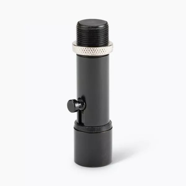 On Stage Quick Release - Mic Adaptor Clip - Black (snap on) w/standard 5/8‚Äô-27 threads