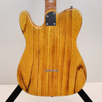 Patrick James Eggle OZ-T-SS-T-BB Electric Guitar with Swamp Ash Body and 3A Roasted Flame Maple Neck - Trans Blonde Burst