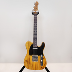 Patrick James Eggle OZ-T-SS-T-BB Electric Guitar with Swamp Ash Body and 3A Roasted Flame Maple Neck - Trans Blonde Burst