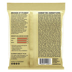 Ernie Ball Earthwood Rock and Blues acoustic strings with plain G, 80/20 bronze alloy for rich sound on acoustic guitars