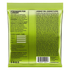 Ernie Ball Paradigm Regular Slinky electric guitar strings, high-performance strings with colorful packaging, designed for versatile playing.
