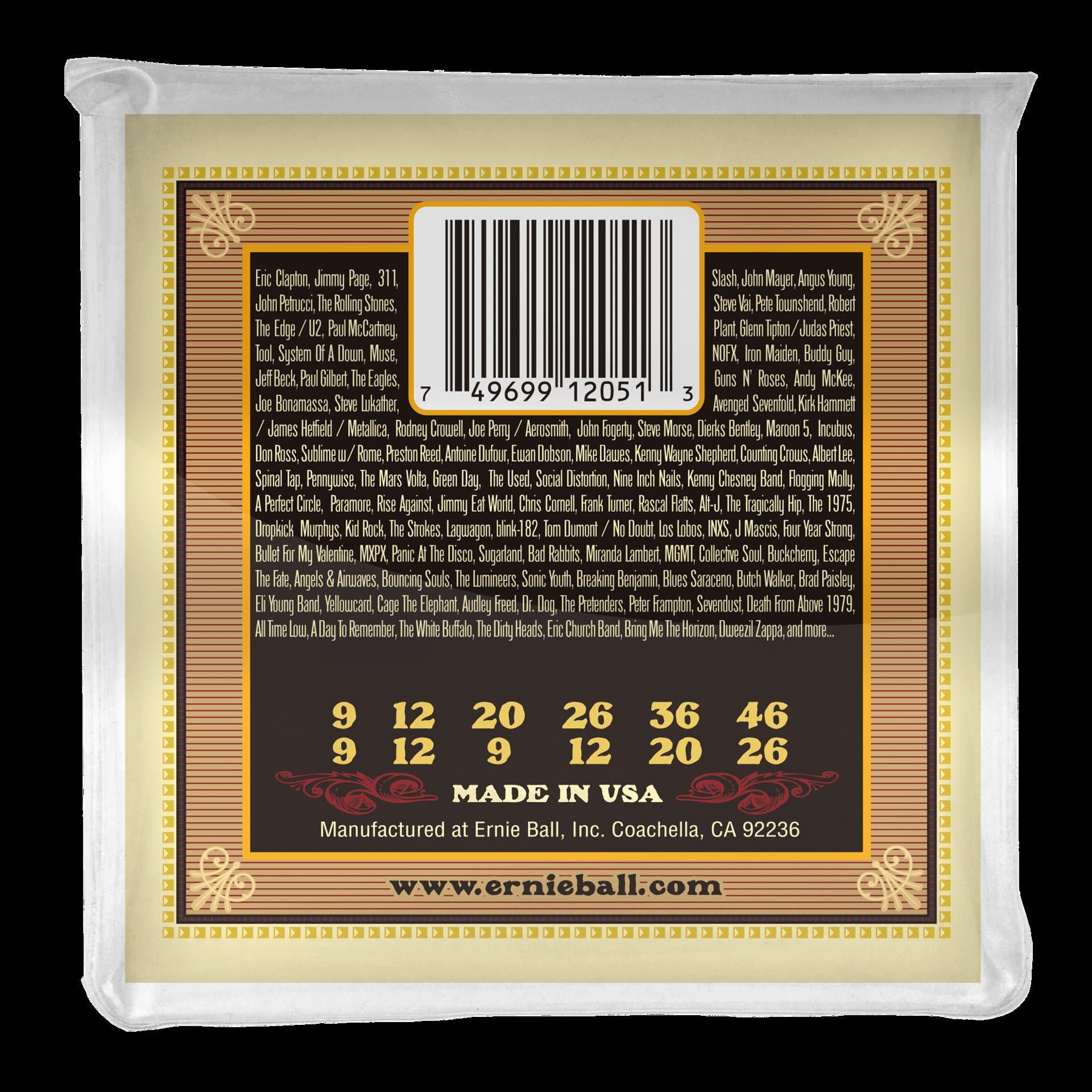 Ernie Ball 2051 Earthwood Silk & Steel Soft 12-String 80 20 Bronze Acoustic Guitar Strings