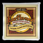 Ernie Ball 2063 Earthwood 5-String Banjo Bluegrass Loop End 80 20 Bronze Acoustic Guitar Strings