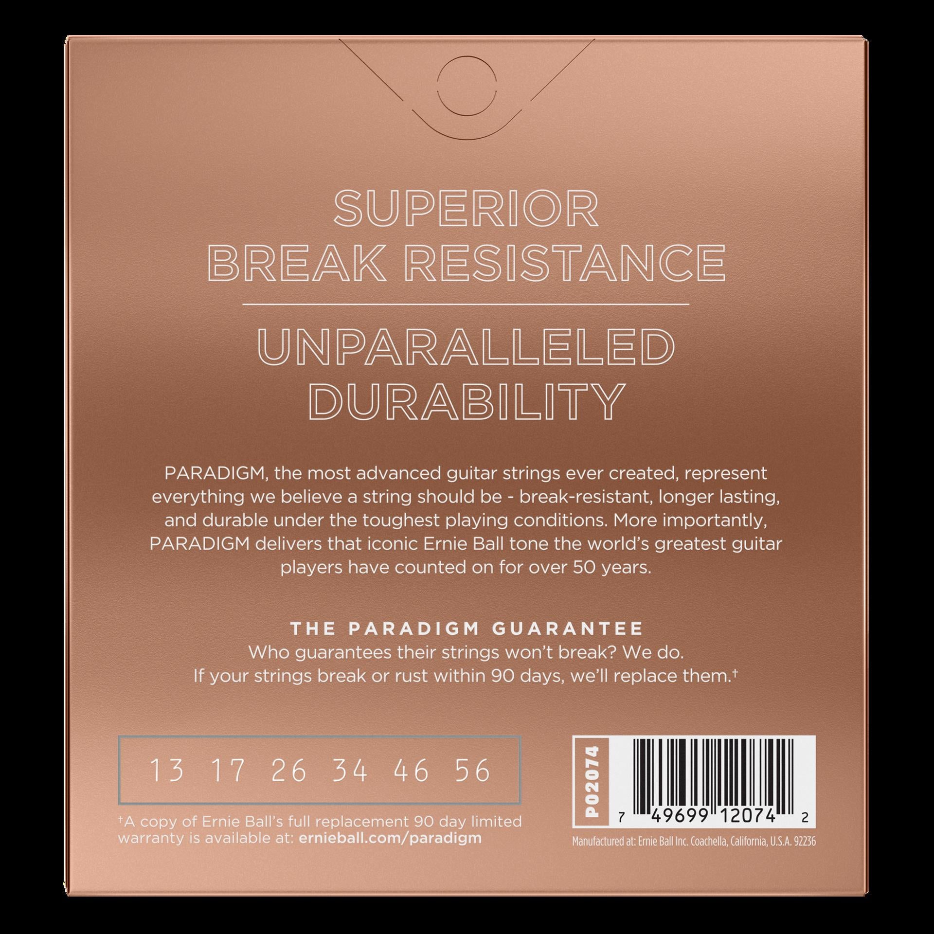 Ernie Ball 2074 Paradigm Medium Phosphor Bronze Acoustic Guitar Strings