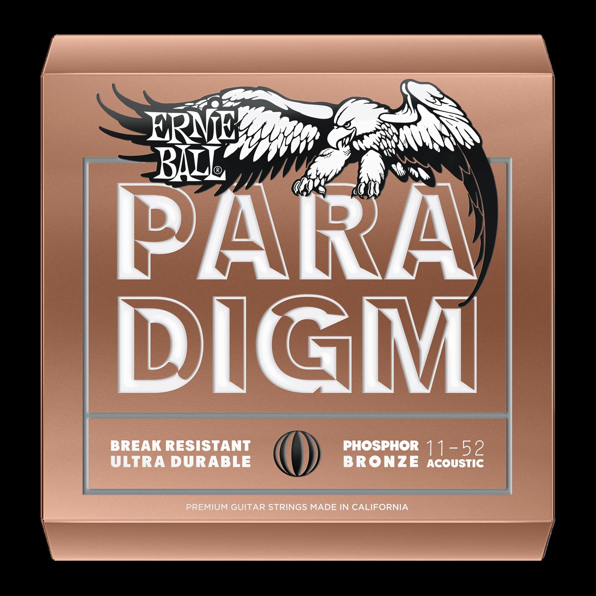 Ernie Ball 2078 Paradigm Light Phosphor Bronze Acoustic Guitar Strings