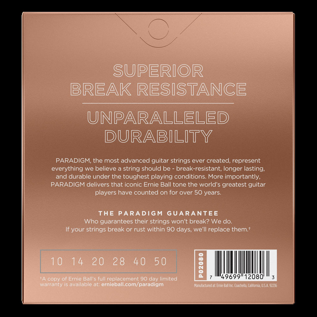 Ernie Ball 2080 Paradigm Extra Light Phosphor Bronze Acoustic Guitar Strings