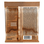 Ernie Ball Earthwood Medium Light Phosphor Bronze Acoustic Guitar Strings, shown in packaging with guitar strings visible