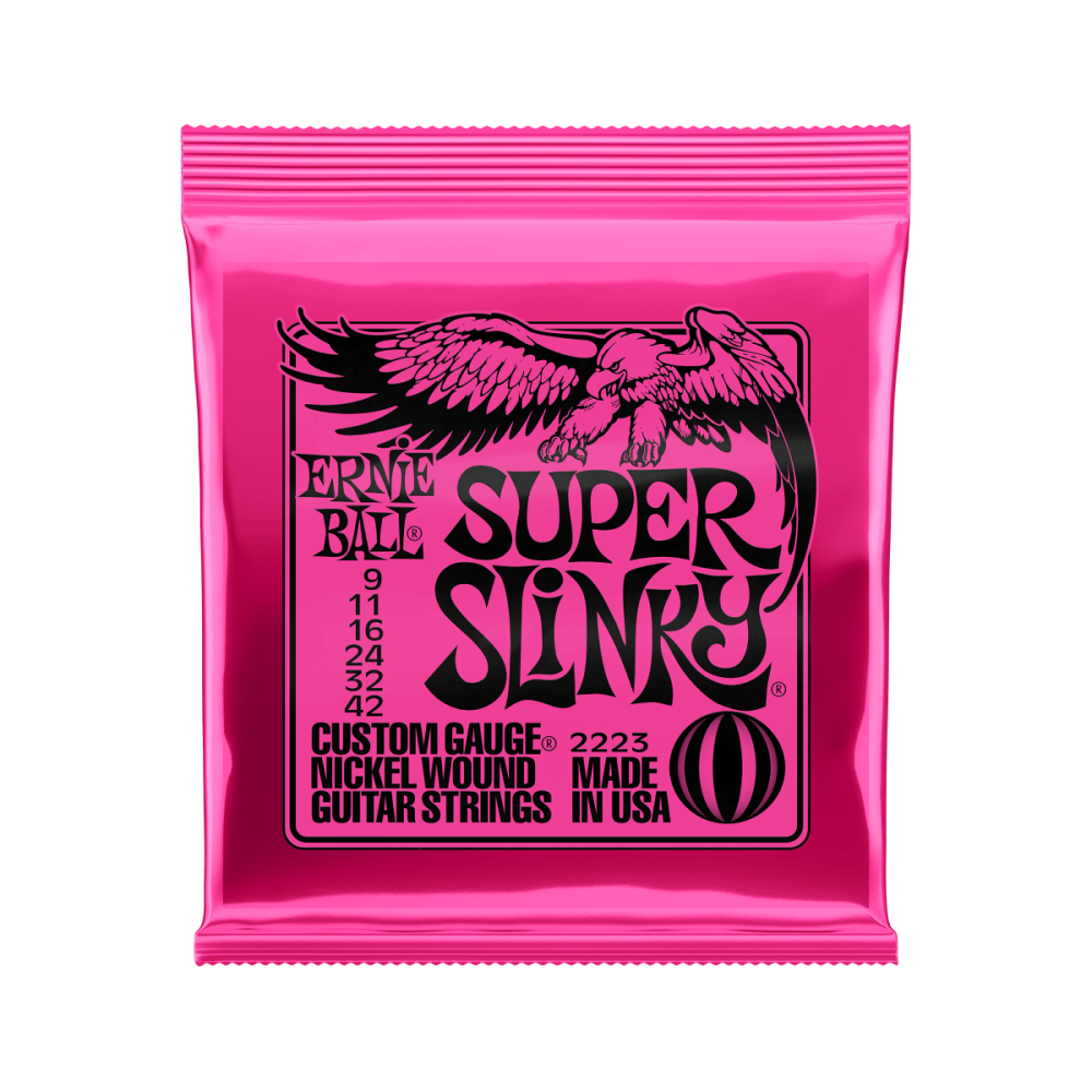 Ernie Ball 2223 Super Slinky Nickel Wound Electric Guitar Strings