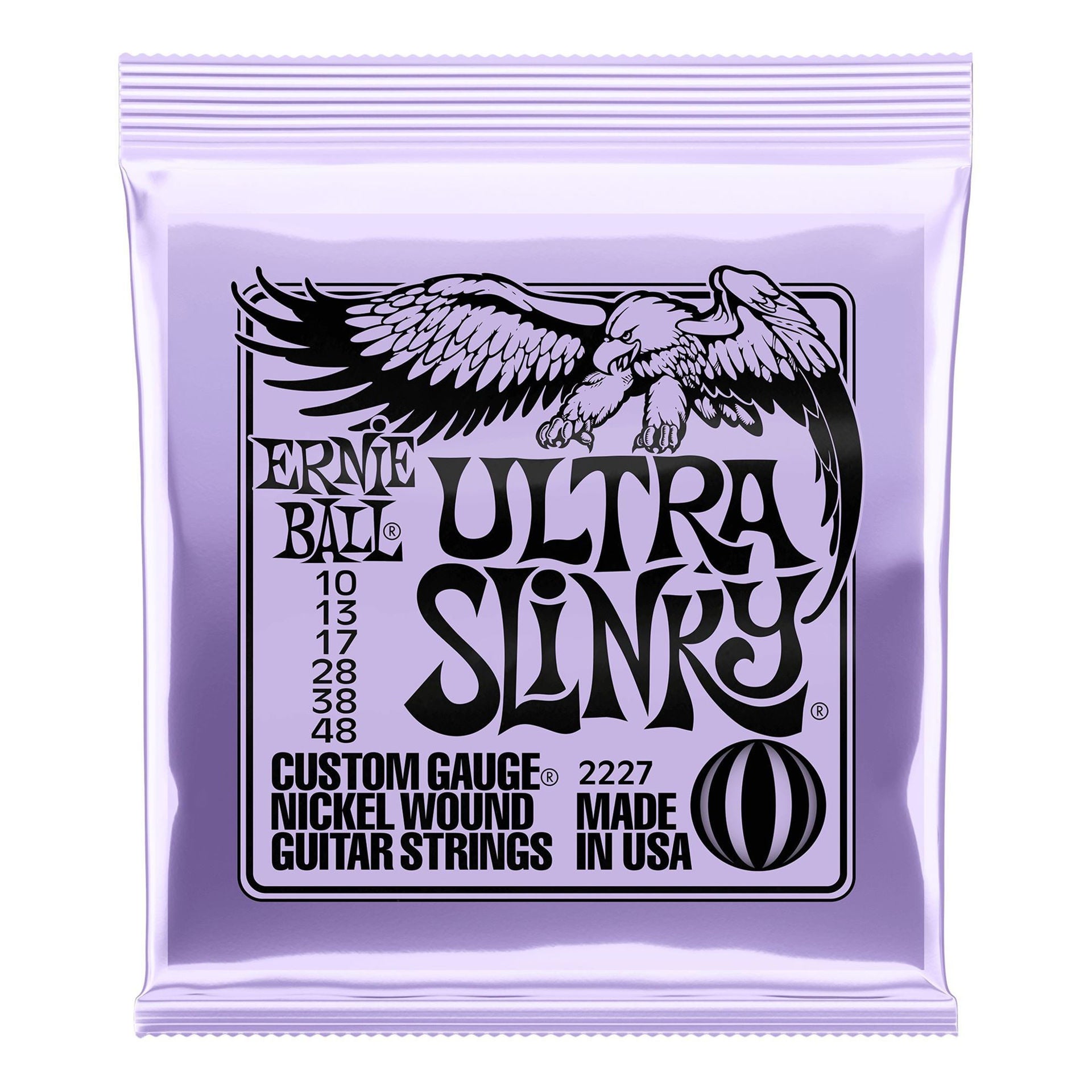 Ernie Ball 2227 10-48 Ultra Slinky Nickel Wound Electric Guitar Strings
