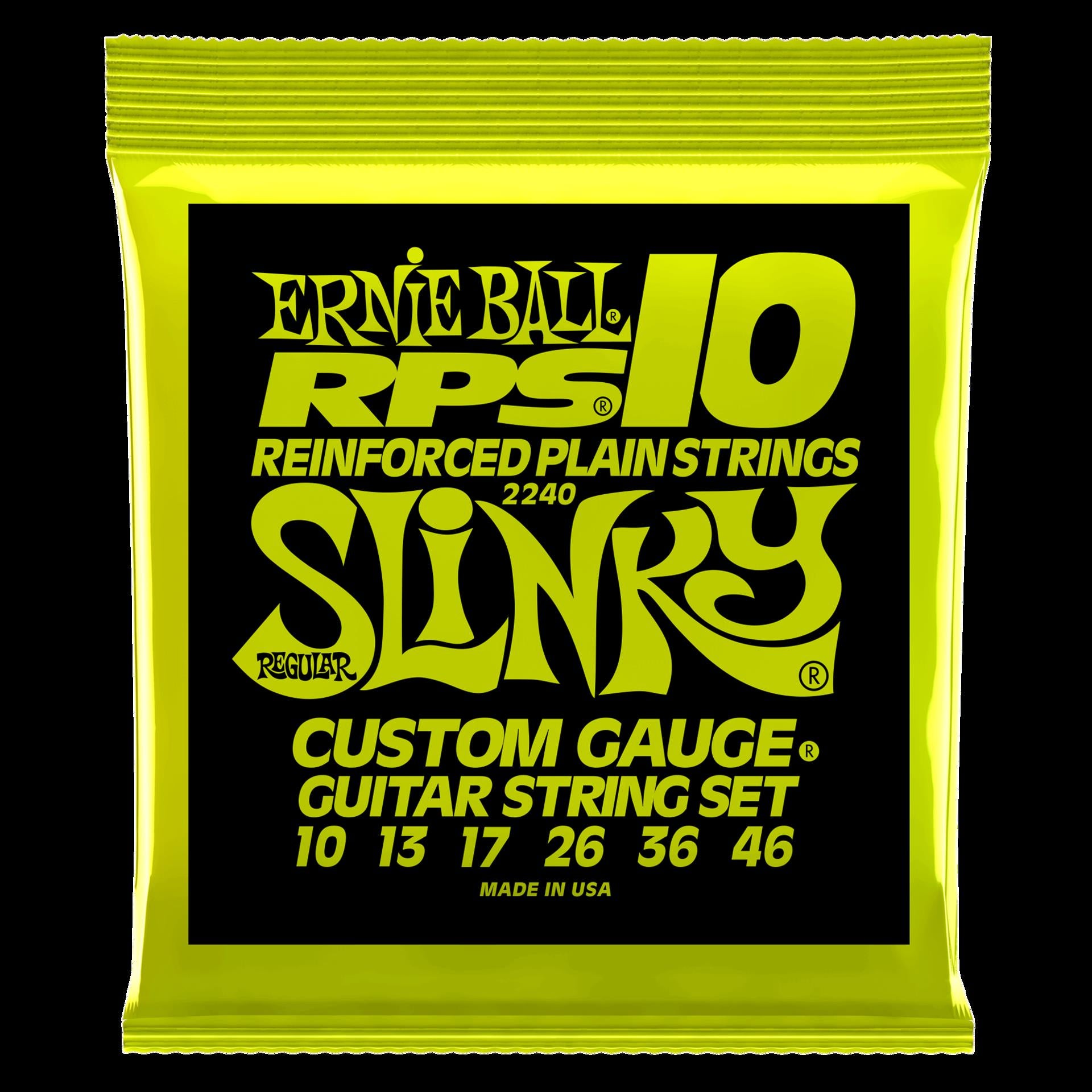 Ernie Ball 2240 Regular Slinky RPS Nickel Wound Electric Guitar Strings