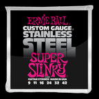 Ernie Ball 2248 Super Slinky Stainless Steel Wound Electric Guitar Strings